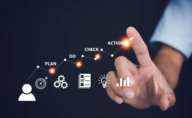 業務プロセスの標準化イメージ